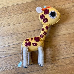 Skunkboy creatures handmade giraffe